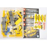 Lego Technic 42028 Bulldozer, Opened set within
