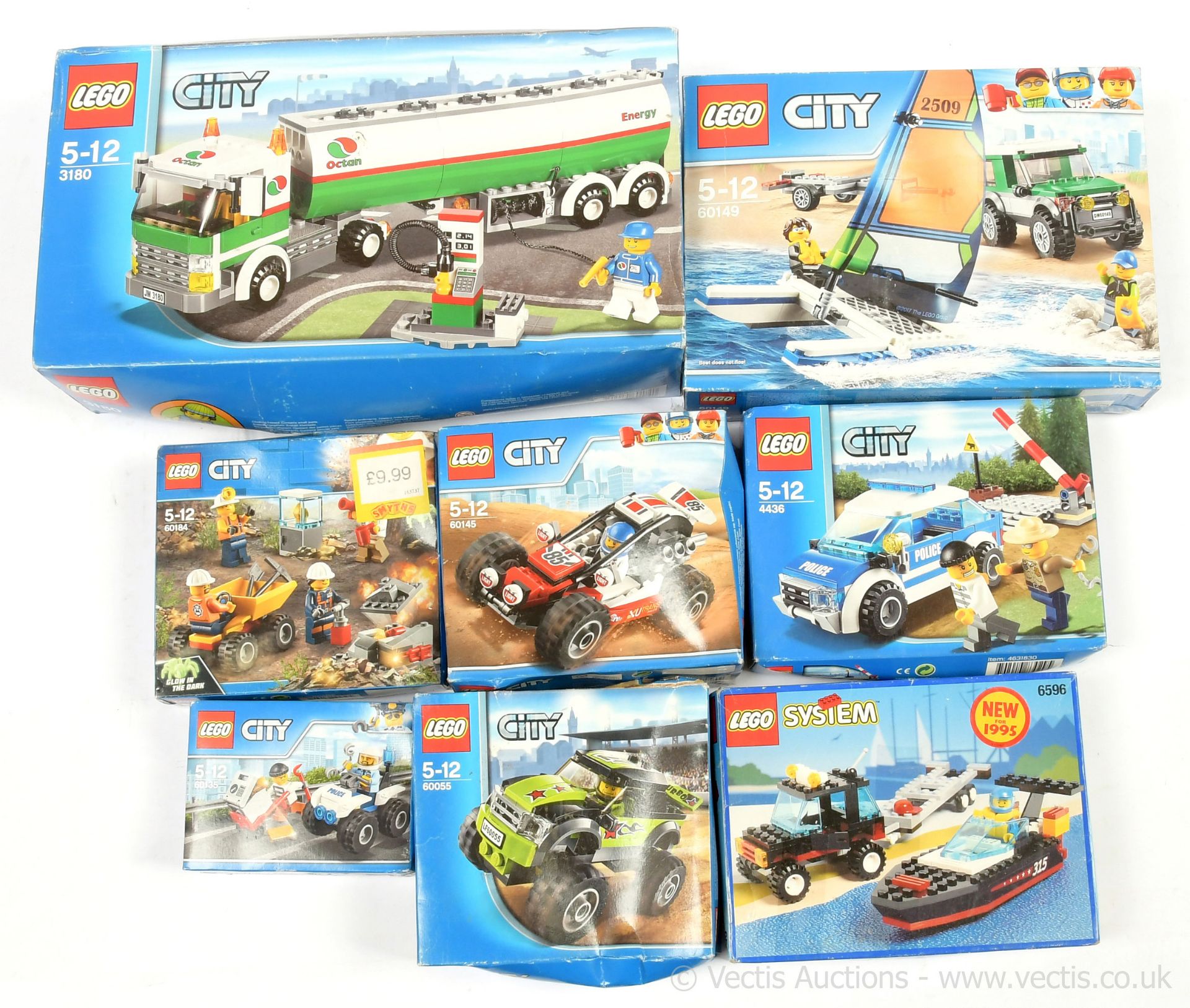 Lego City sets, 3180 Octan Fuel Tanker, 60149