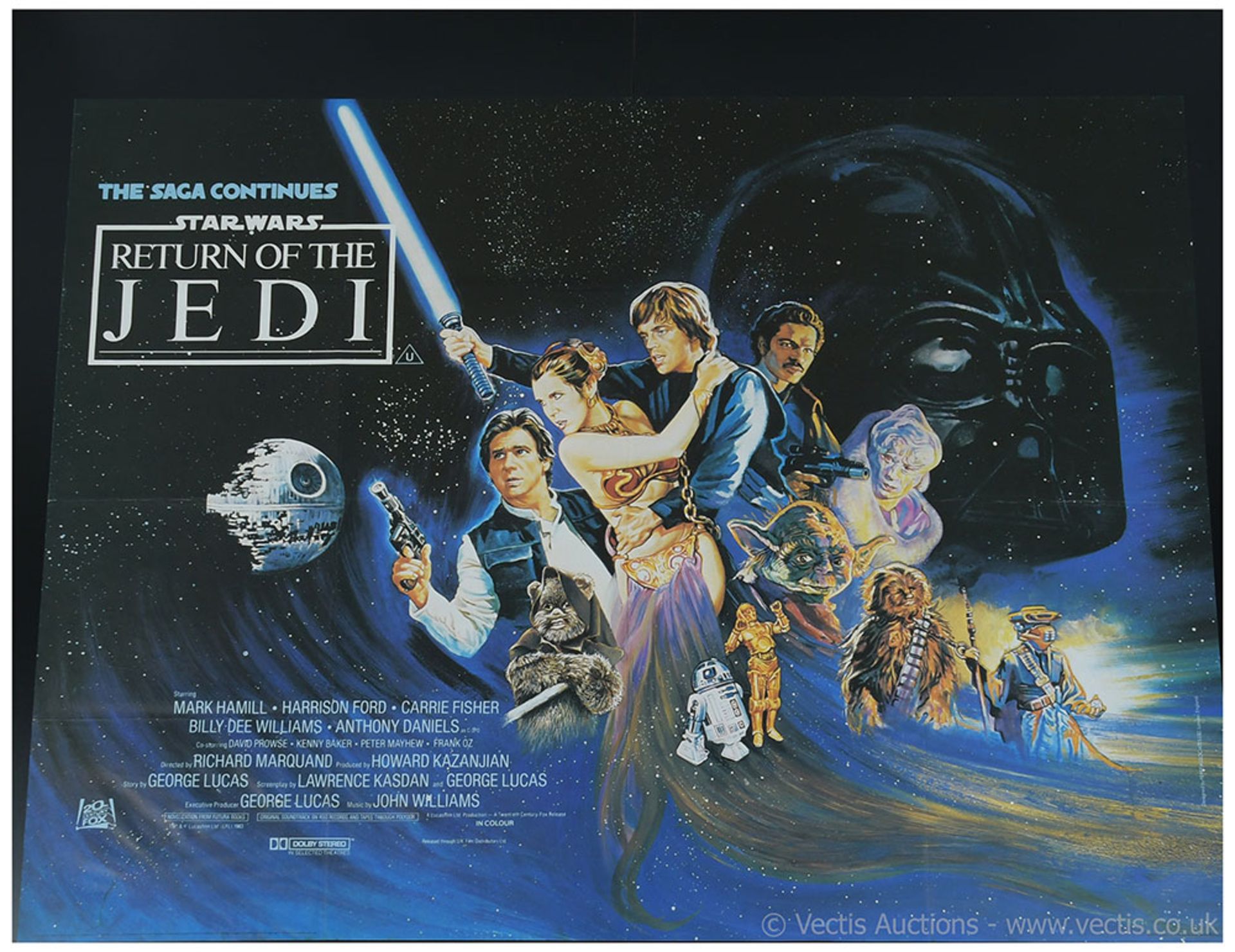 Star Wars Return of the Jedi 1983 Style B