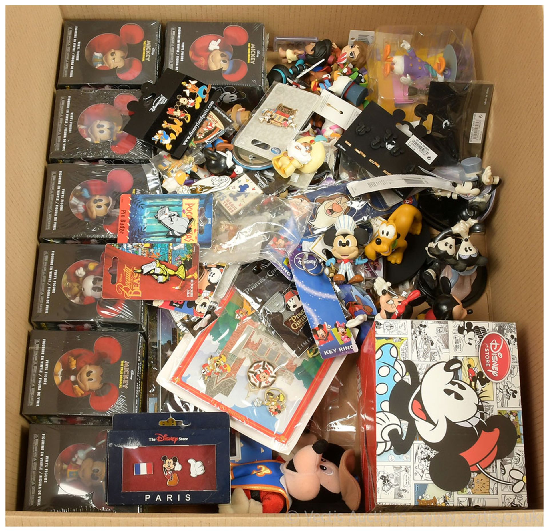 QTY inc Large quantity of Disney collectables