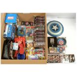 QTY inc Quantity of Marvel related collectables