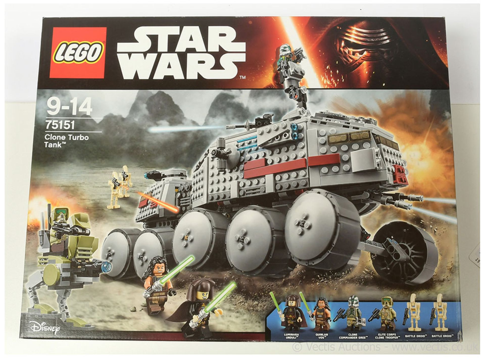 Lego Star Wars set number 75151 Turbo Tank,