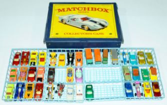 Matchbox a 48 space Carry Case 42 models with