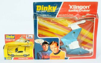 PAIR inc Dinky boxed TV & Film 357 Klingon