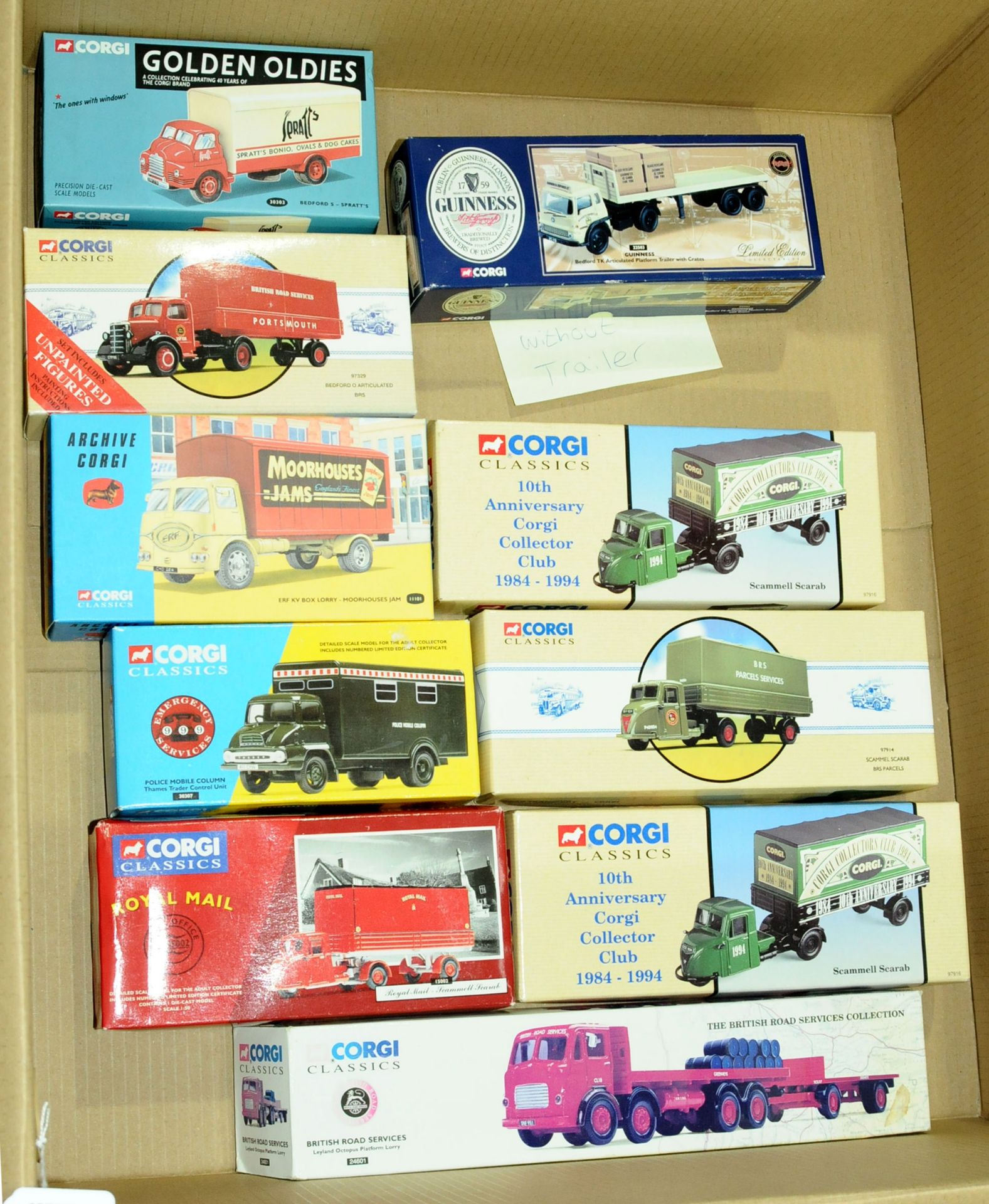 GRP inc Corgi boxed Truck related 15002 Scammell 