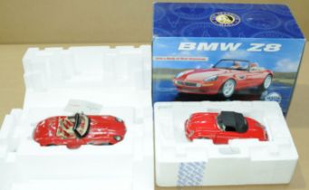 PAIR inc Franklin Mint - boxed 1955 Porsche 356