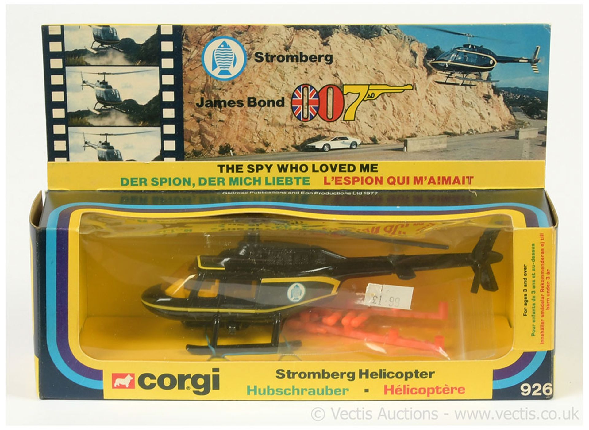 Corgi 926 "James Bond" - Stromberg Helicopter