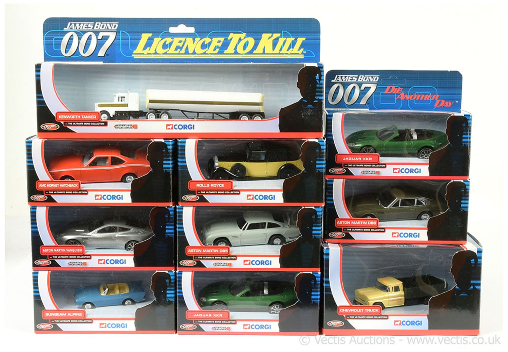 GRP inc Corgi "James Bond" TY07501 Aston Martin