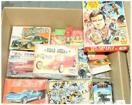 QTY inc Airfix, MPC, Star Wars, Polly Pocket,