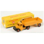 Dinky 409 Bedford Articulated Lorry - yellow