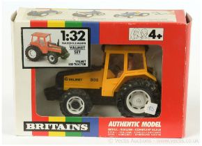 Britains 9515 Valmet 805 Tractor - Yellow,