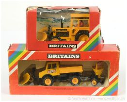 PAIR inc Britains boxed (1) 9690 Volvo Tractor &