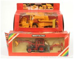 PAIR inc Britains boxed (1) 9603 Volvo Loader &