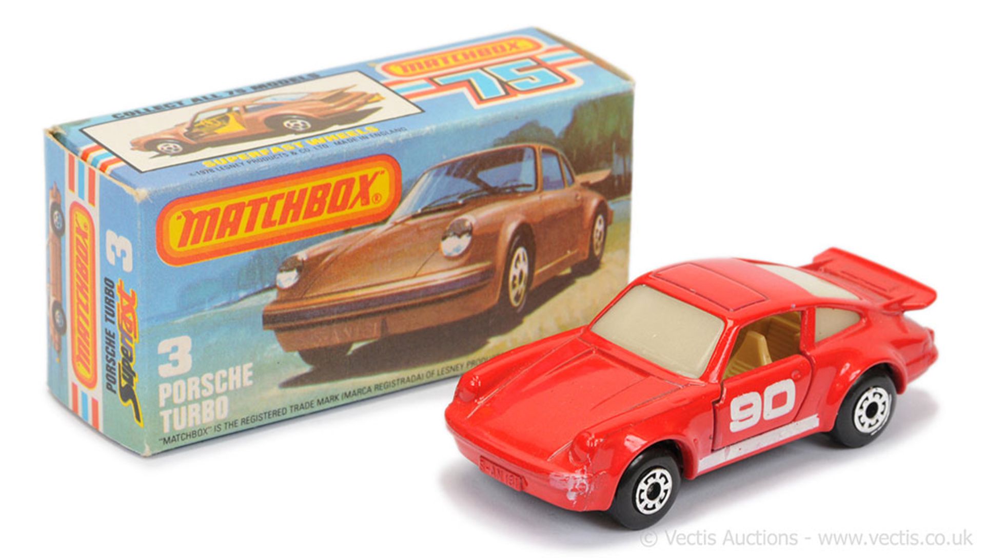 Matchbox Superfast 3c Porsche 911/930 Turbo -