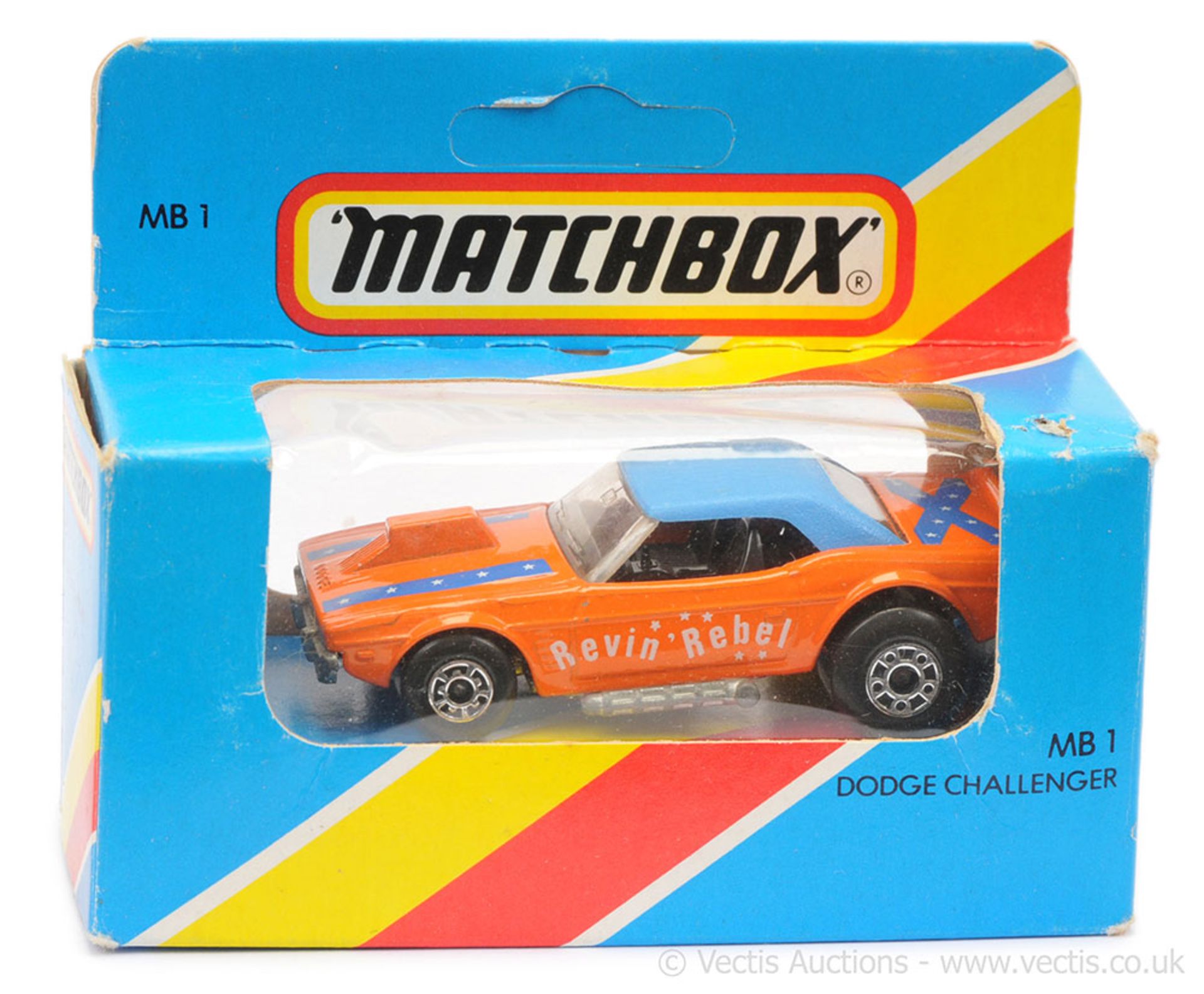 Matchbox Superfast 1d Dodge Challenger Revin'