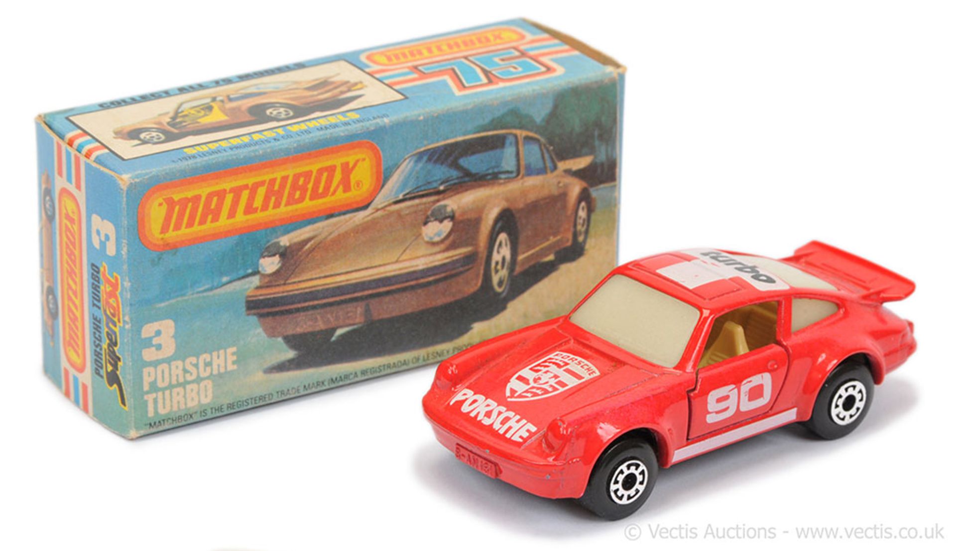 Matchbox Superfast 3c Porsche 911/930 Turbo -