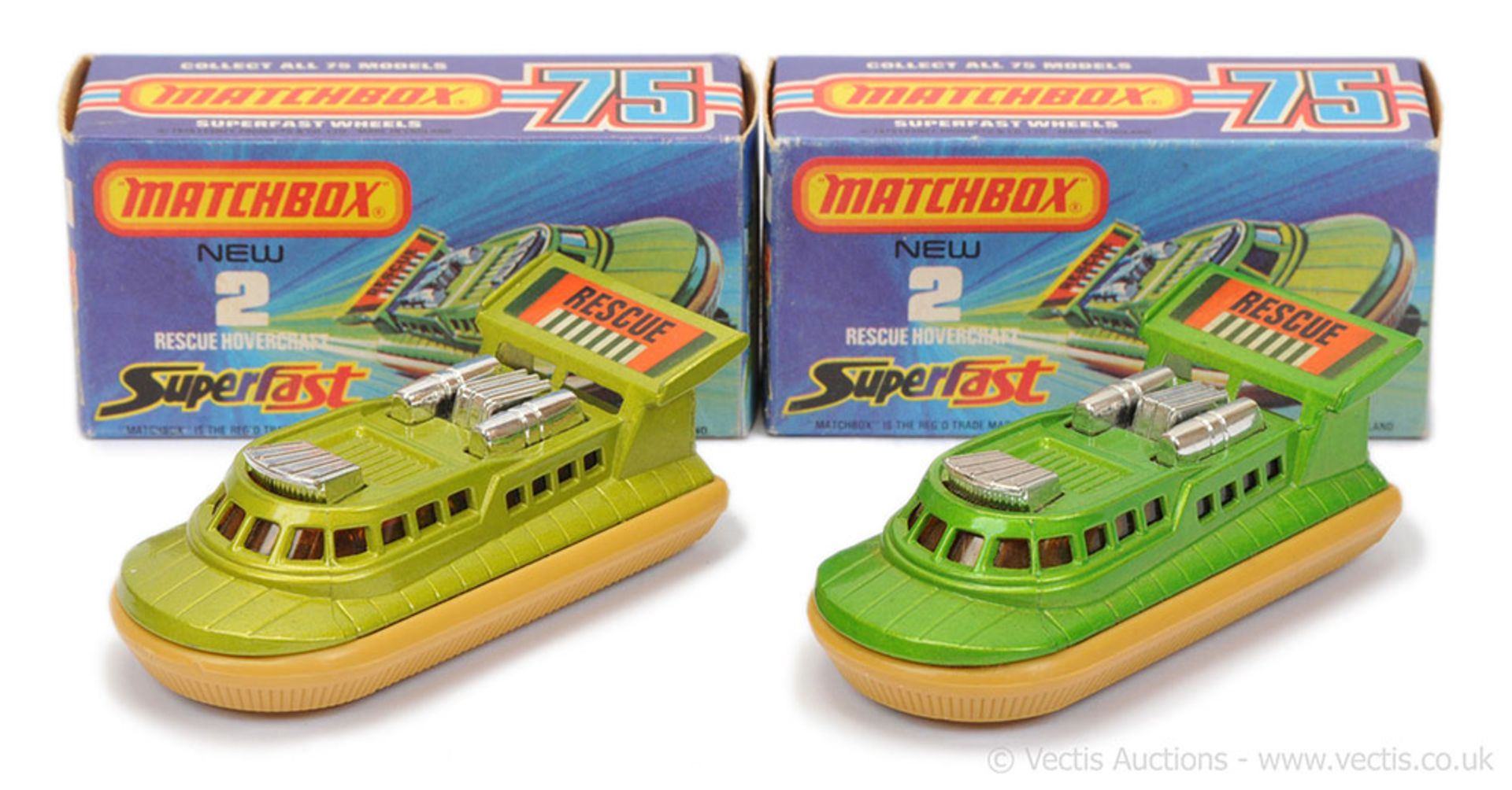 PAIR inc Matchbox Superfast 2 x 2c Rescue