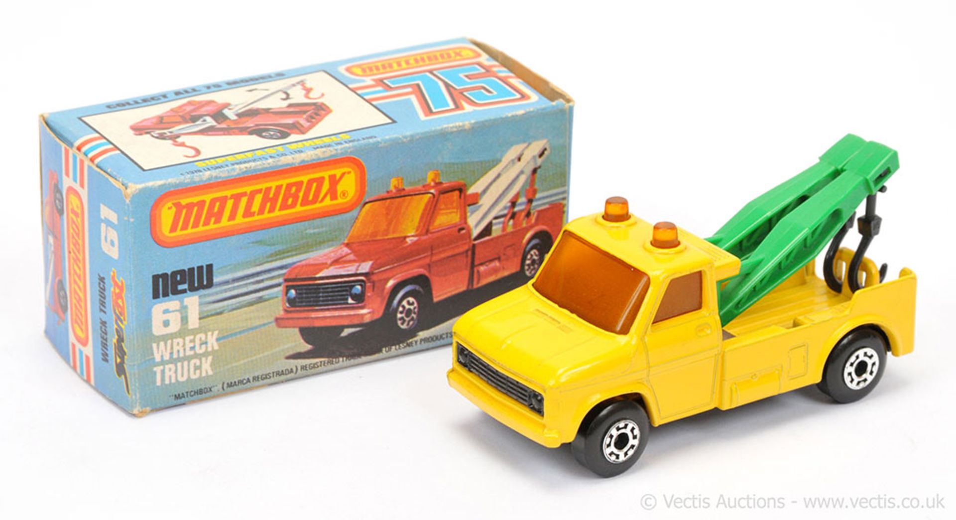 Matchbox Superfast 61b Ford A-Series Wreck Truck 