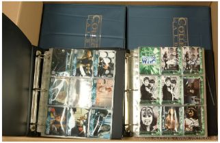 Collection of 4x ring binders various Doctor Who