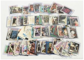 Assorted autographed Doctor Who trading cards