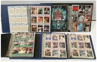 Collection of 5x Doctor Who trading card binders