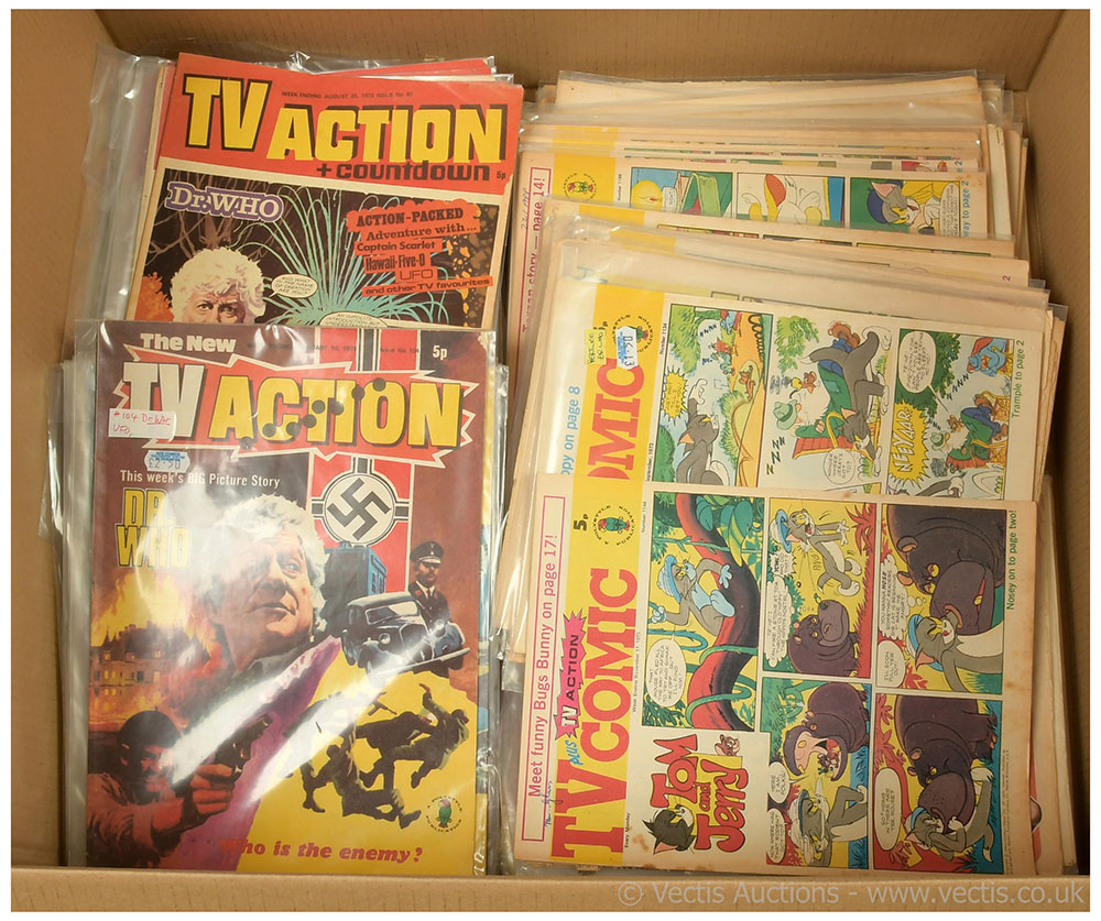 GRP inc Quantity of TV related comics x one