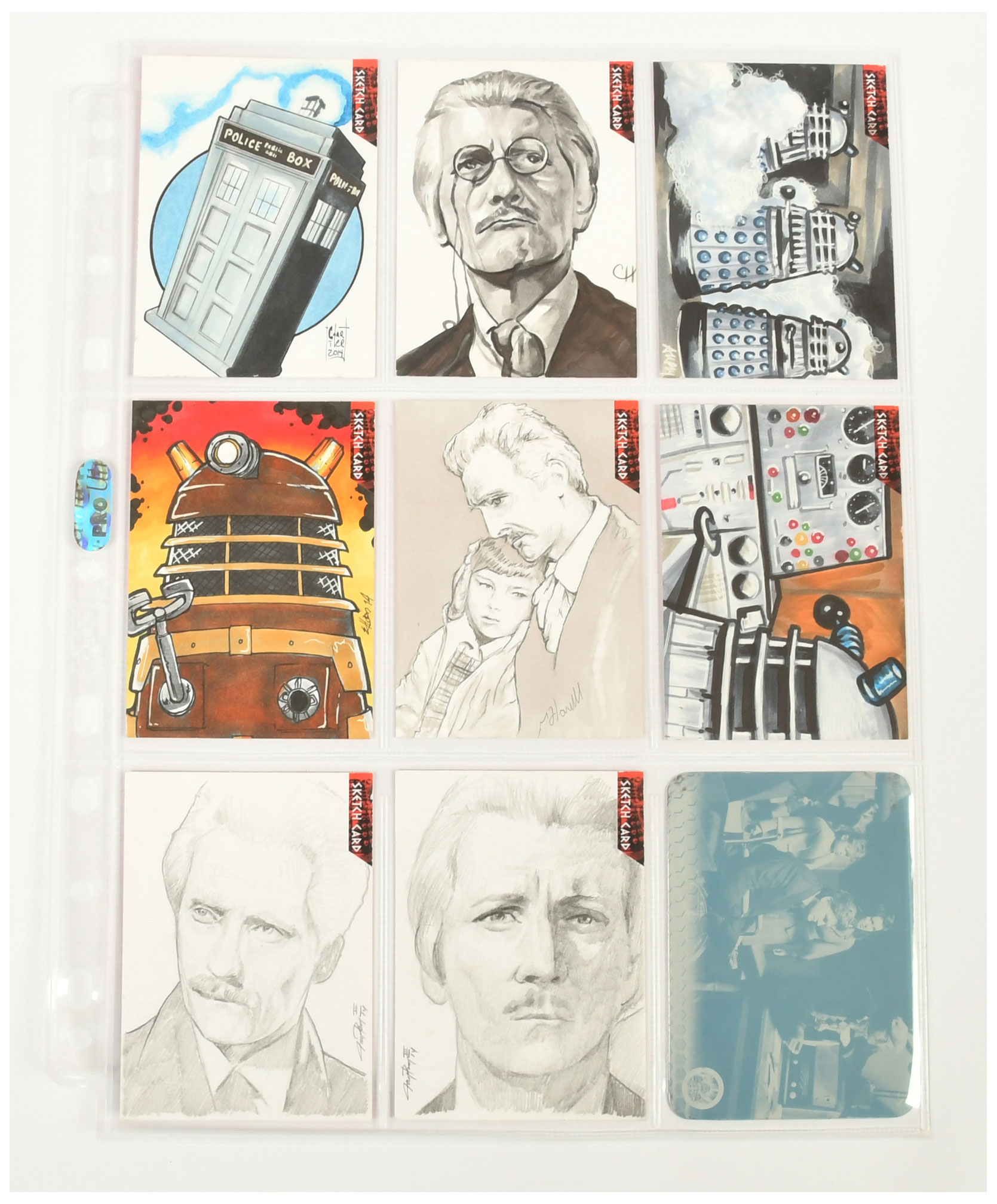 Collection of 5x Doctor Who trading card binders - Image 2 of 12