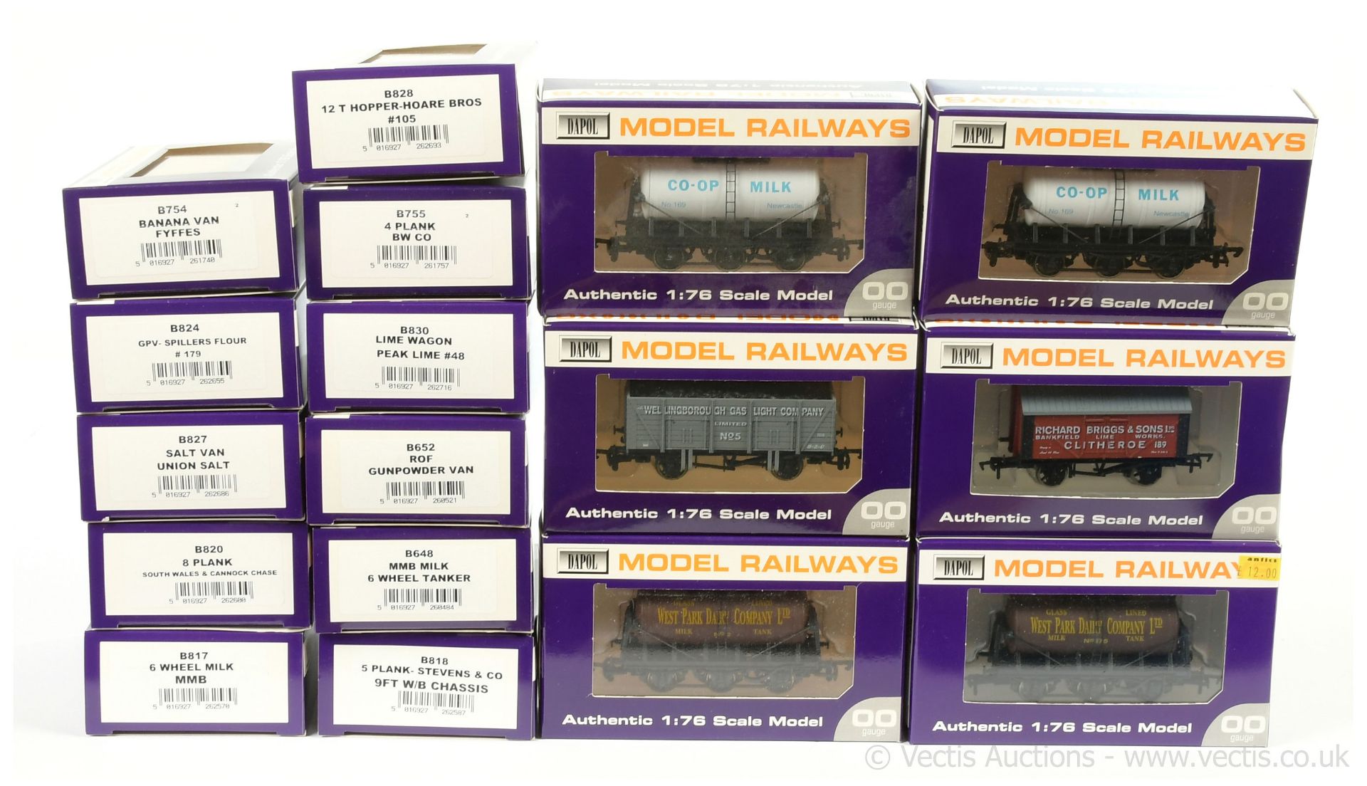 GRP inc Dapol OO Gauge Goods Wagons