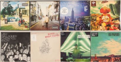 A Collection Of Oasis and Related LPs to Include (1) Oasis - (What's The Story) Morning Glory? (2...
