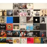 A collection of New Wave/Post Punk/Alternative Rock LPs and 12"