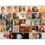 A collection of Female Pop artists LPs