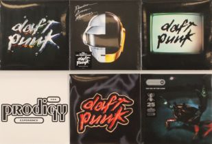 A Collection Of Recent Issue Electronic LPs to include (1) Daft Punk - Homework (2022 USA & Europ...