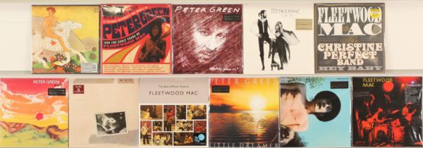 A collection of Recent Issue Fleetwood Mac and Related LPs