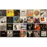A collection of Punk LPs and 12"