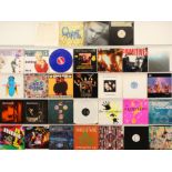 A collection of Indie Rock LPs and 12"