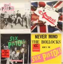 A collection of Recent Issue Sex Pistols LPs and Boxset to include (1) Live '76 (2016 UK & Europe...