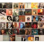 A collection of Rock LPs