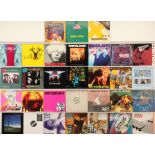 A collection of Indie/Alternative Rock LPs and 12"