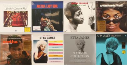 A collection of Recent Issue R&B, Soul and Gospel LPs To Include (1) Aretha Franklin - Yeah!!! (2...
