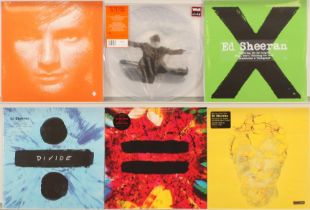A collection of Ed Sheeran LPs and 12" to include (1) The A Team (2021 Europe Limited Edition Sin...