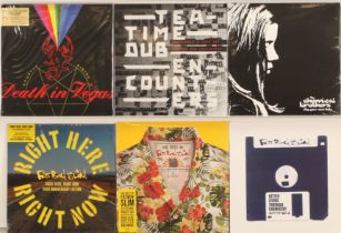 A collection of Recent Issue Electronic LPs and 12" to include titles (1) Fatboy Slim - Better Li...