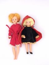 Pedigree Sindy pair of vintage Patch and Sindy dolls