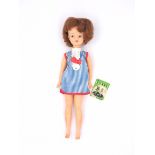 Pedigree mini Sindy vintage Mamselle Gear Nightshift doll, 1967