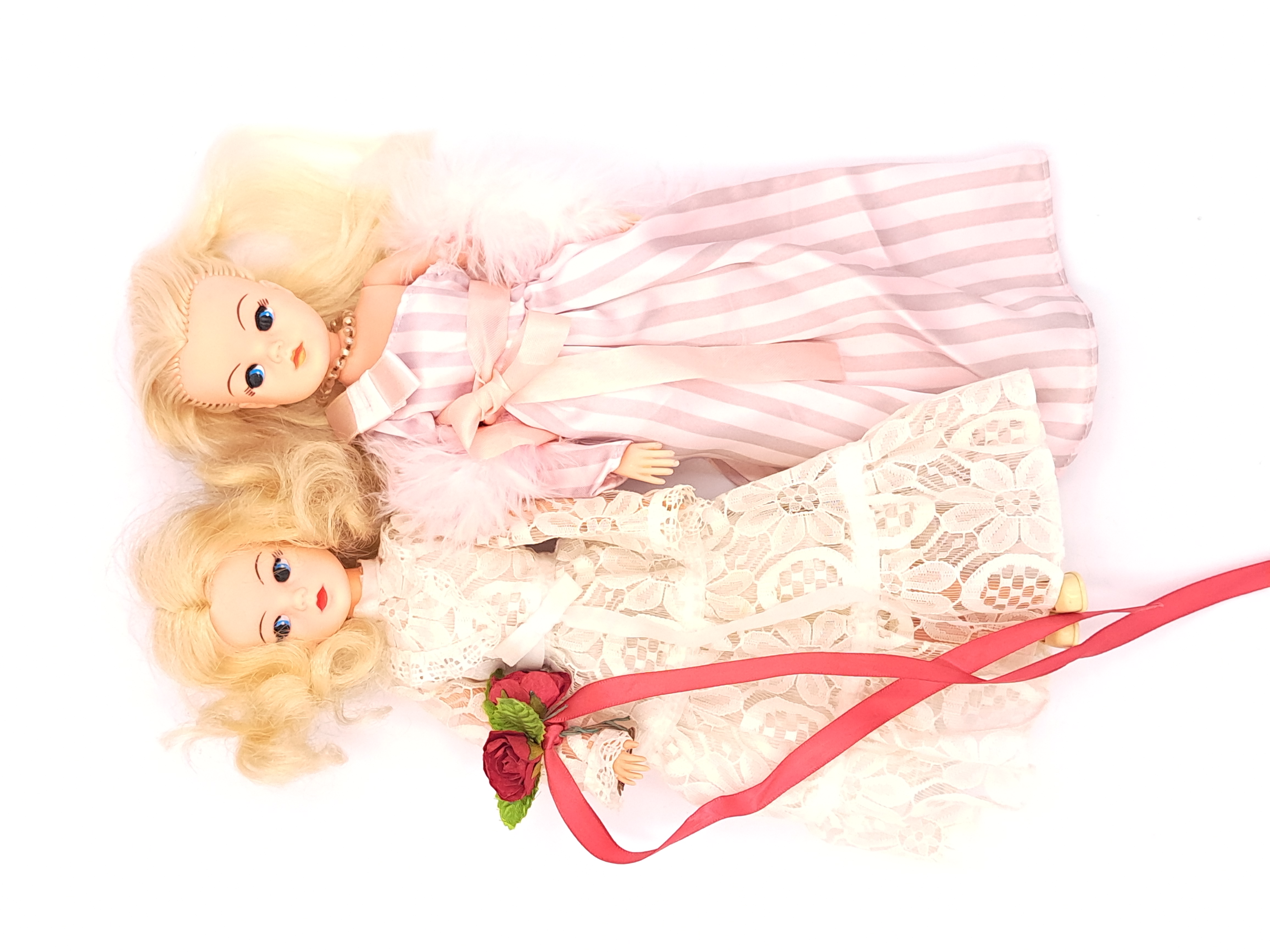 Pedigree Sindy pair of vintage 1980s dolls