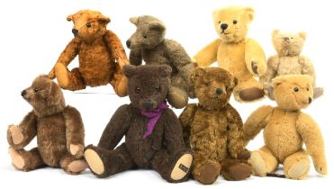 Large group of teddy bears
