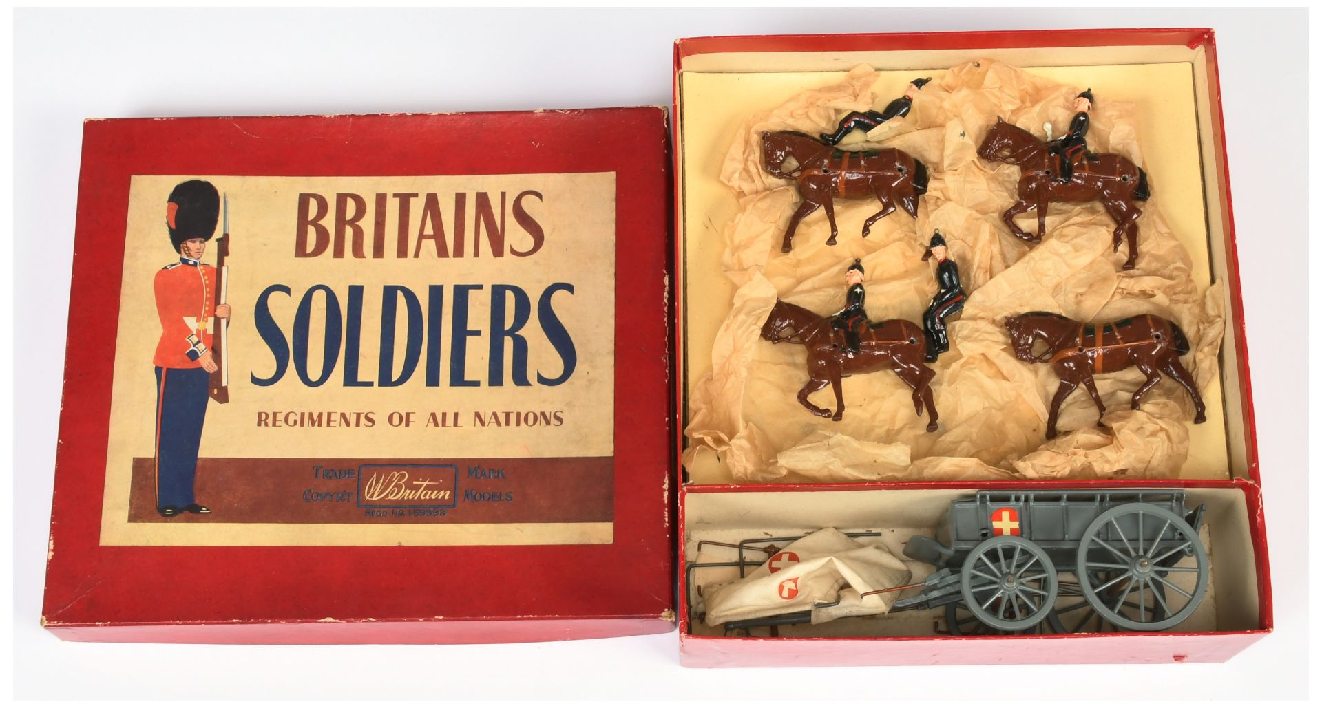 Britains  145 - Royal Army Medical Corps Ambulance set to include