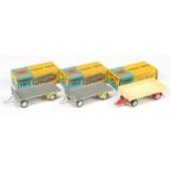 Corgi  Dropside/Platform trailer group of 3