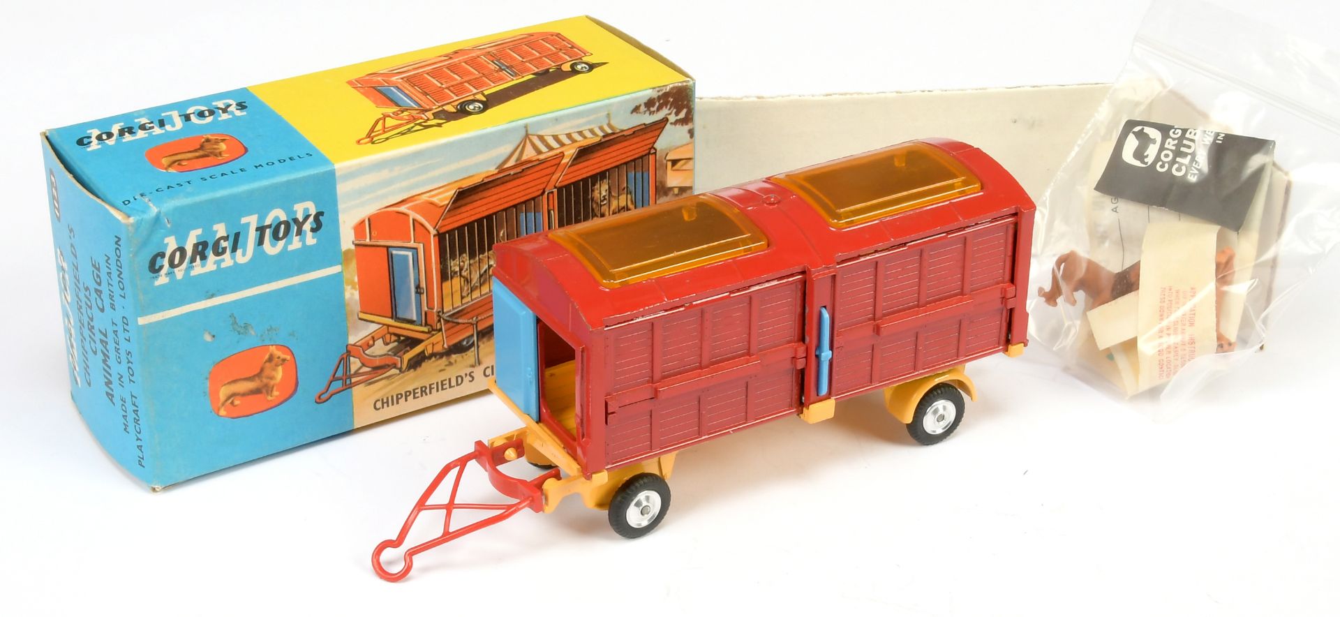 Corgi 1123 "Chipperfield's Circus" animal cage