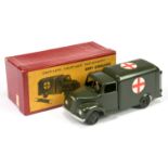 Britains 1512 military "Ambulance" - dark green including opening rear doors,