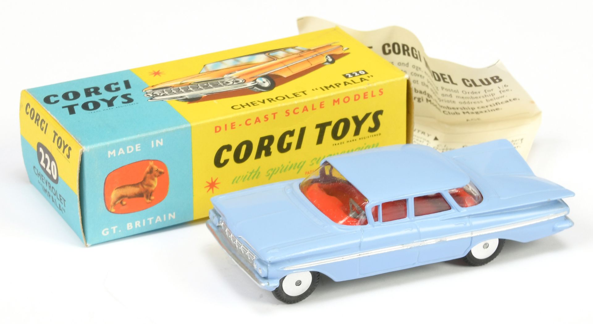 Corgi 220 Chevrolet impala